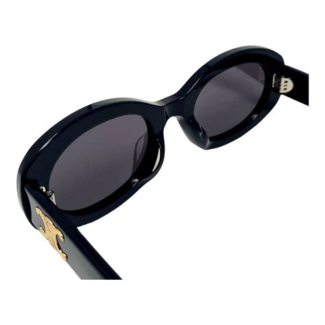 celine sonnenbrille schwarz rund|celine original sunglasses.